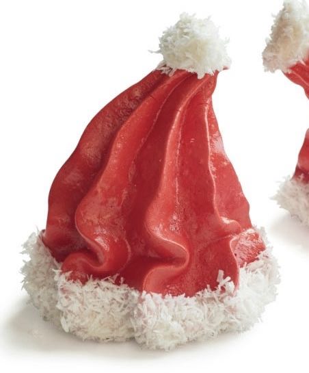 Meringues Bonnet du Père Noël