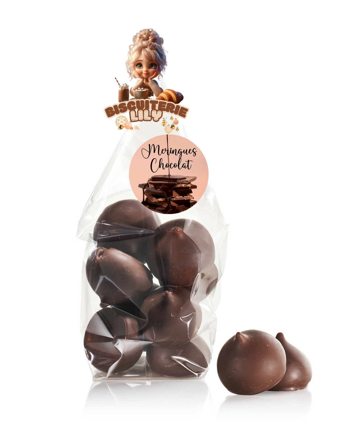 Meringues Chocolat 50g