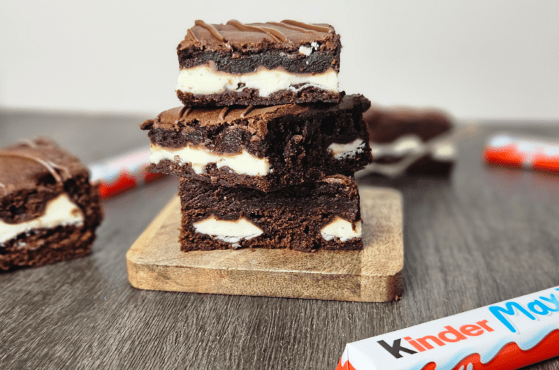 Brownie Kinder Maxi ( la part )